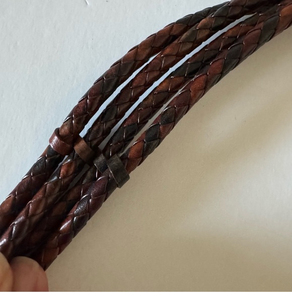 Brighton Leather Brown Belt B20378 size 32 - Picture 4 of 5